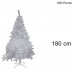 Albero Di Natale Colorazione Bianco Di 180cm Con 550 Punte Cod. 7587